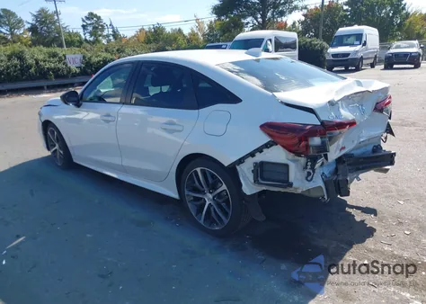 2025 Honda Civic Sport z USA, uszkodzony, nr VIN 2HGFE2F54SH576118